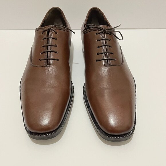 Brown Salvatore Ferragamo Dress Shoe